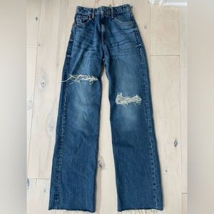 Zara Wide Legs Jeans, Size 4